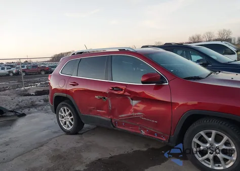 2014 Jeep Cherokee Latitude from USA, damaged, VIN 1C4PJLCSXEW320778